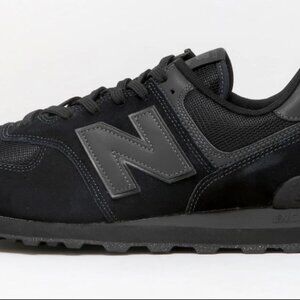 [ML574EVE] New Balance Men's 574 Core Classic Shoes Sneakers - Black/Black